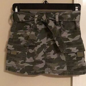 Girls camouflage skort